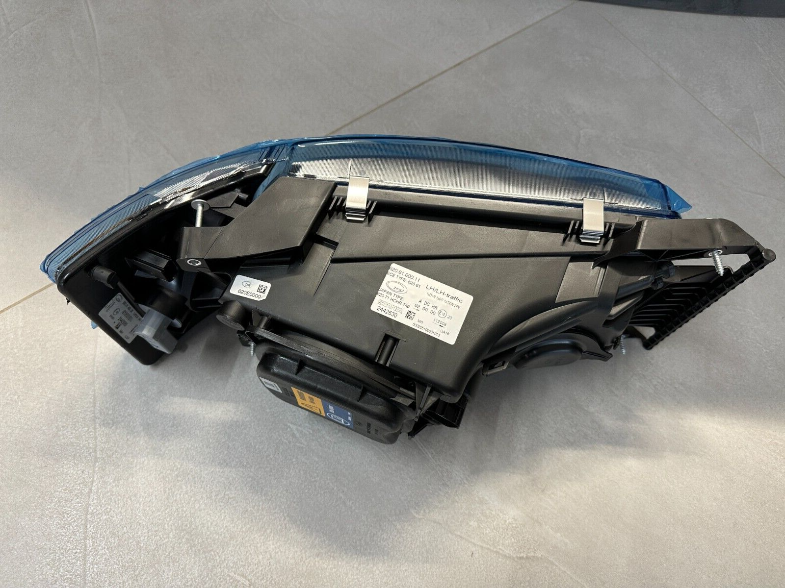 SCANIA FRONT SCHEINWERFER SCHEINWERFER LINKS VORNE KOMPLET 2442630 + 2442689 NEU - Obrázek 6