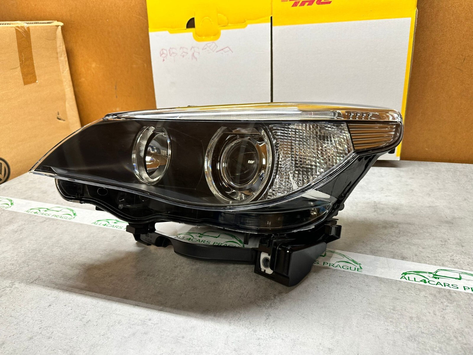 SCHEINWERFER BMW 5 E60/E61 LINKS FRONTSCHEINWERFER 7 160 193 / 7160193 ORIG.NEU - Obrázek 3