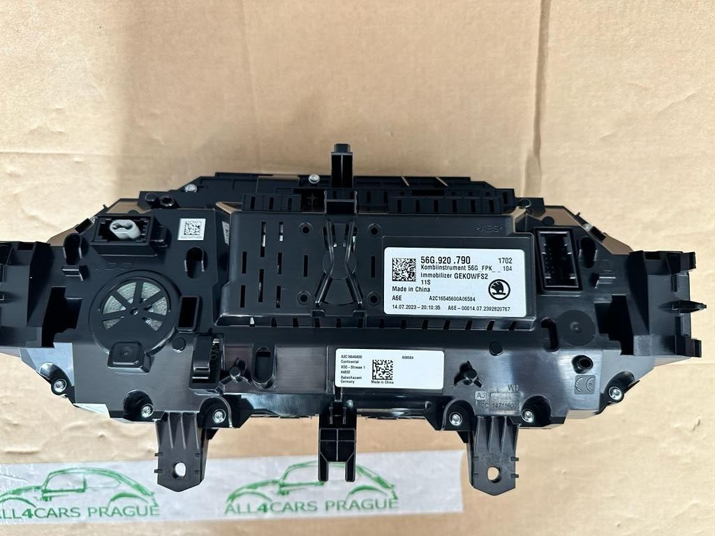 SKODA KODIAQ KOMBIINSTRUMENT-VISRTUAL COCKPIT 56G920790 ORIG. NEU! 0-KM - Obrázek 14