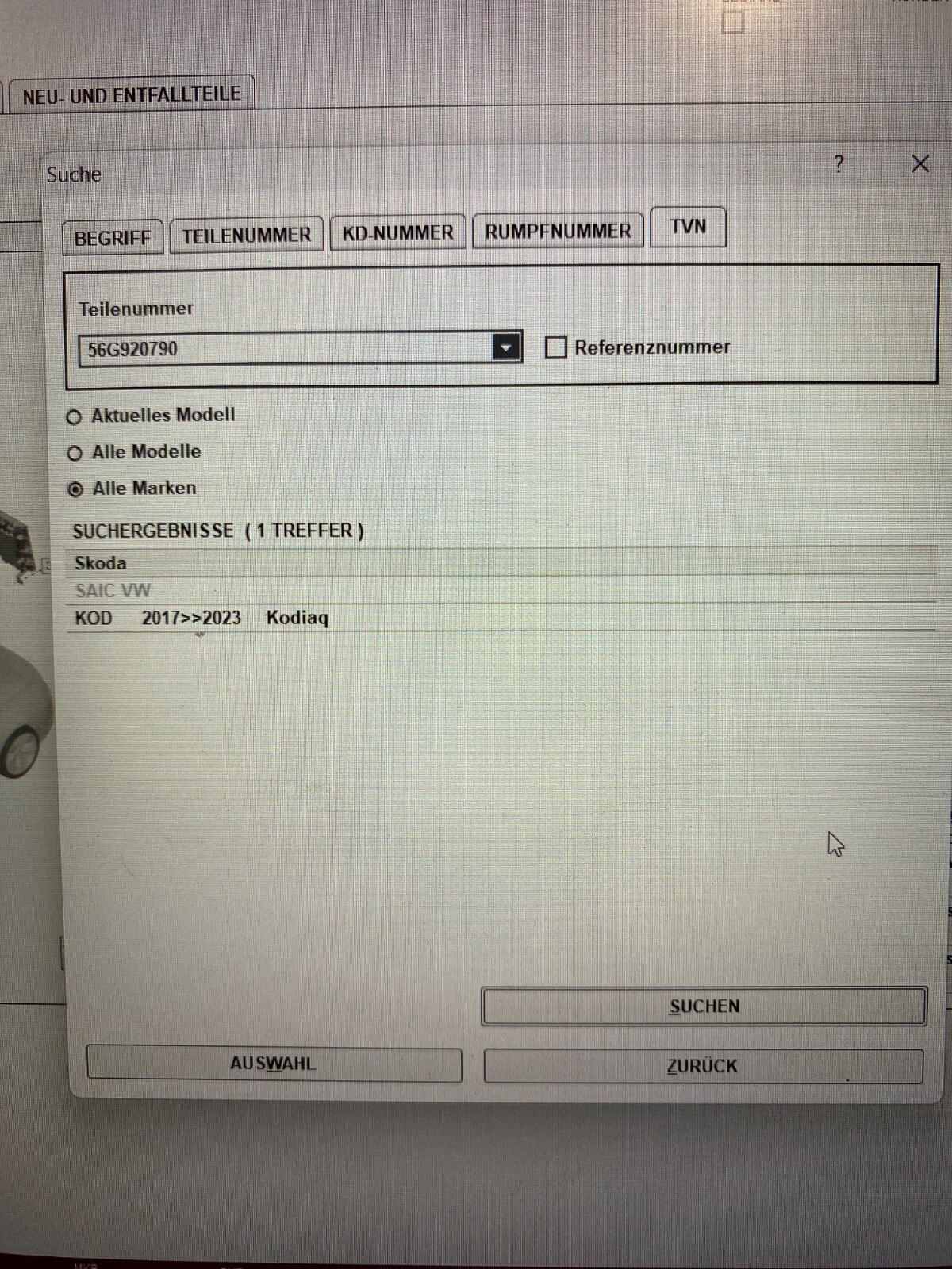 SKODA KODIAQ KOMBIINSTRUMENT-VISRTUAL COCKPIT 56G920790 ORIG. NEU! 0-KM - Obrázek 17