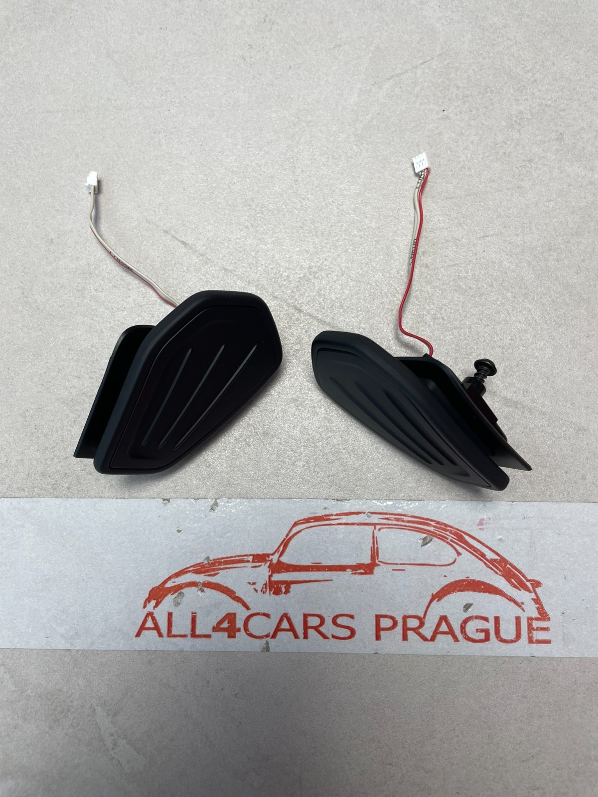 ŠKODA LENKRAD SCHALTWIPPEN FÜR TIPTRONIC LINKS + RECHTS 5E3951523 ORIG NEU TEIL - Obrázek 7