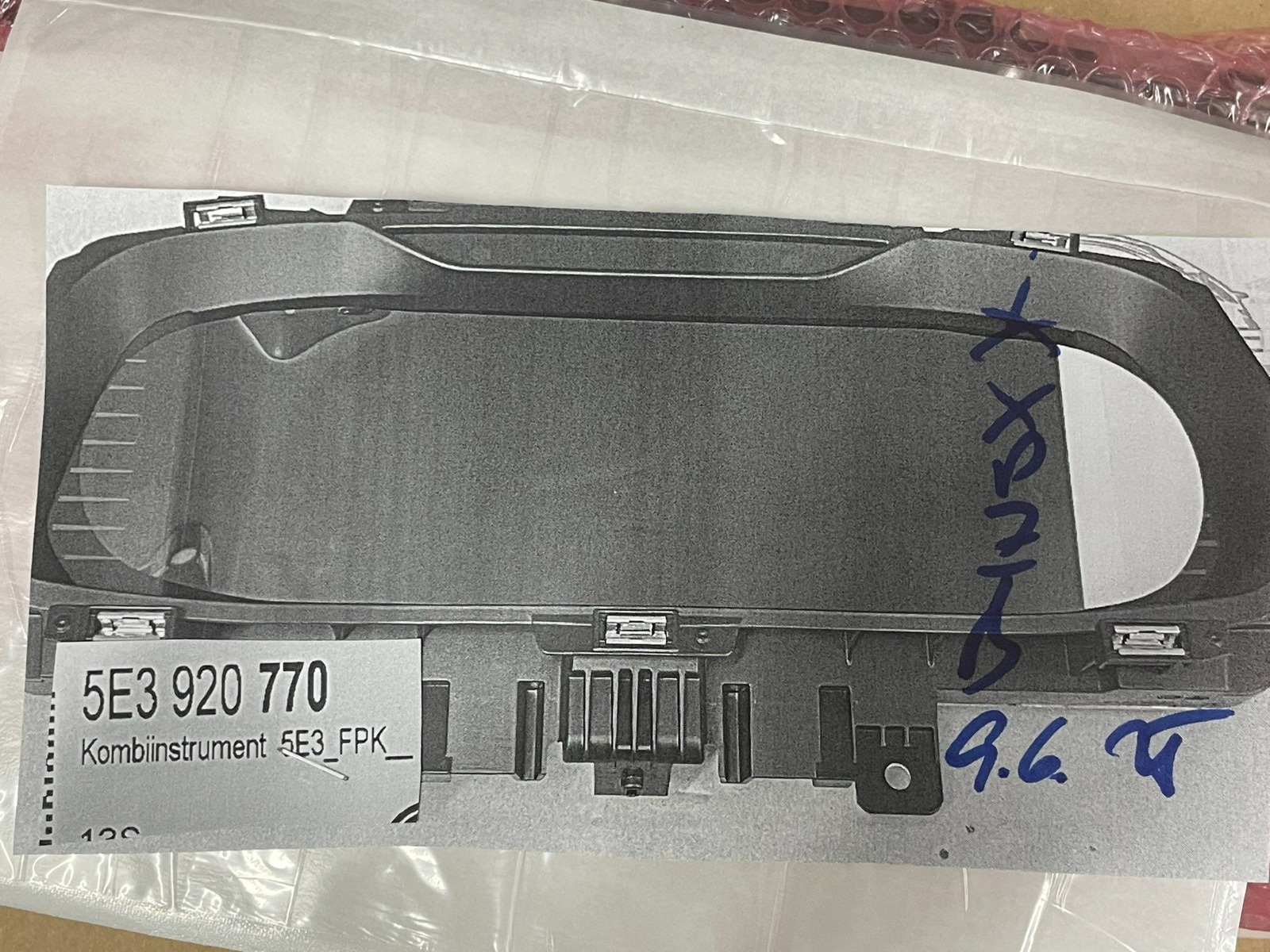 ŠKODA OCTAVIA 4 KOMBI INSTRUMENT TACHOMETER VIRTUAL COCPIT 5E3920770 0 KM NEU - Obrázek 18