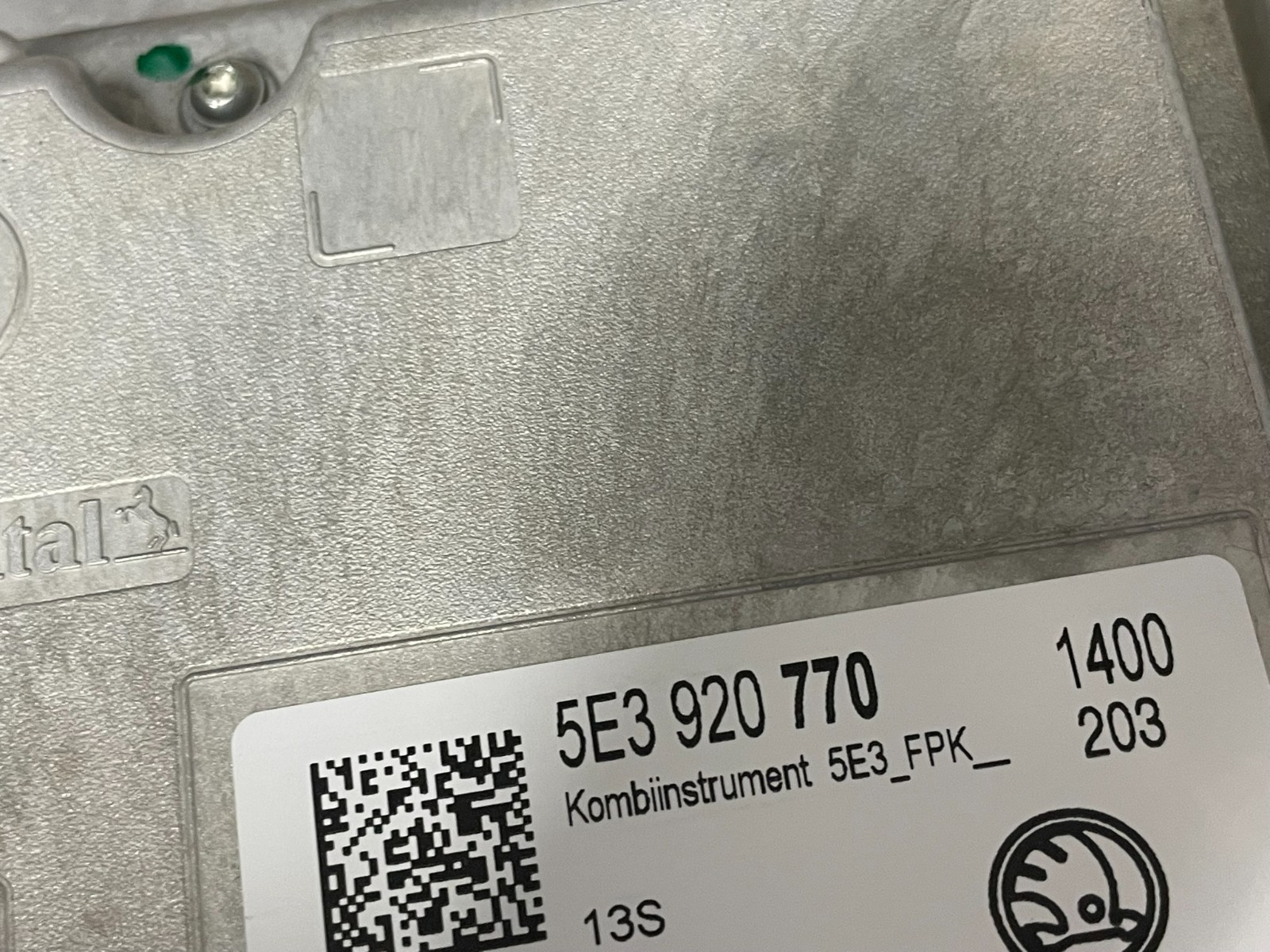 ŠKODA OCTAVIA 4 KOMBI INSTRUMENT TACHOMETER VIRTUAL COCPIT 5E3920770 0 KM NEU - Obrázek 3