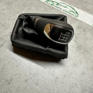 SKODA SUPERB II LEDER 6 GANG SCHALTHEBEL 3T0711113N ORIG.SKODA TEIL