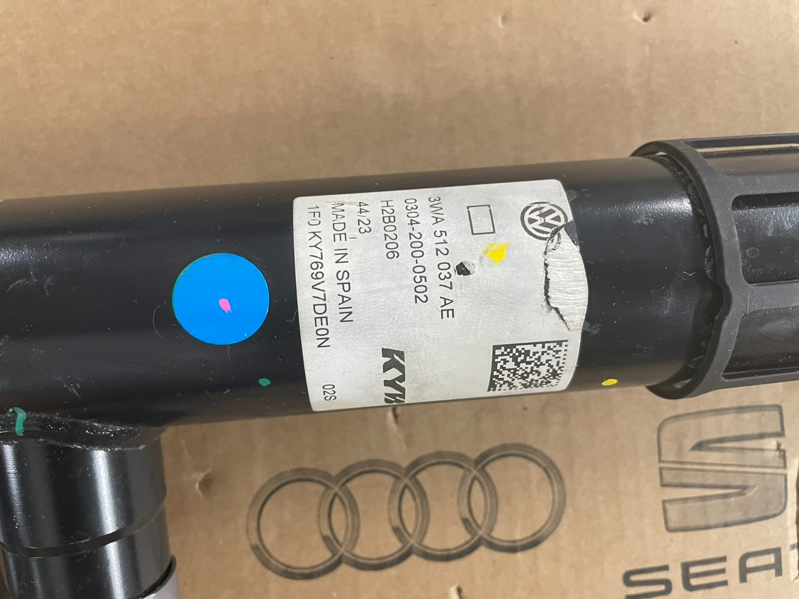 ŠKODA SUPERB STOßDÄMPFER ELEKTRISCH HINTEN 3WA512037AE ORIGINAL NEU!!! - Obrázek 4