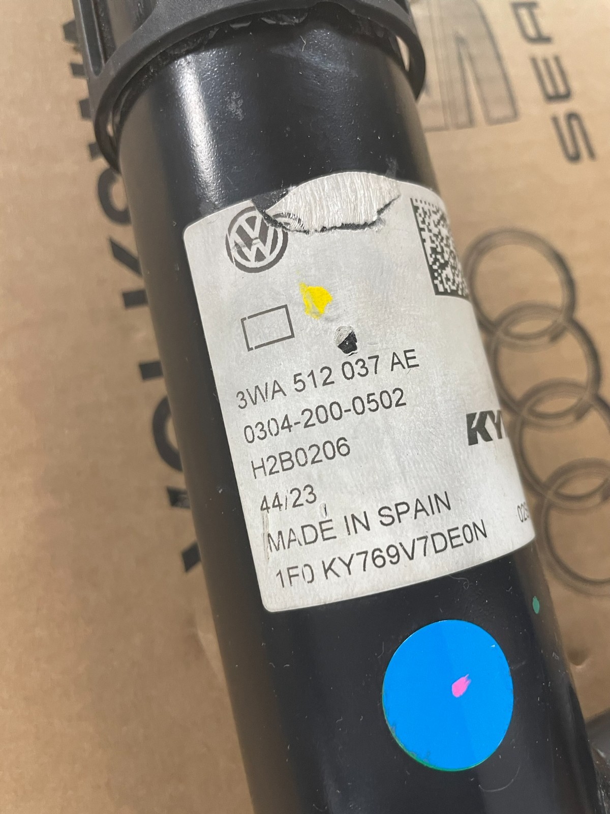 ŠKODA SUPERB STOßDÄMPFER ELEKTRISCH HINTEN 3WA512037AE ORIGINAL NEU!!! - Obrázek 5