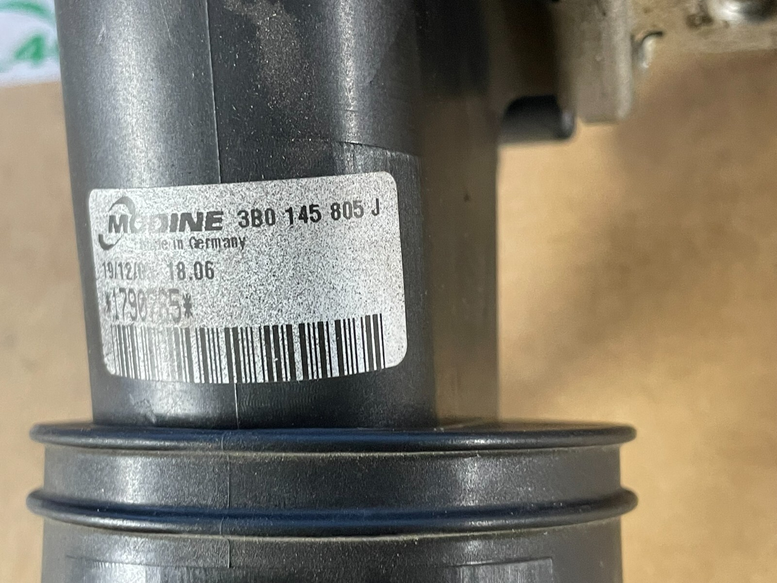 ŠKODA SUPERB VW PASSAT V6 TDI LADELUFT - TURBOKÜHLER LINKS 3B0145805J TEST CAR - Obrázek 4