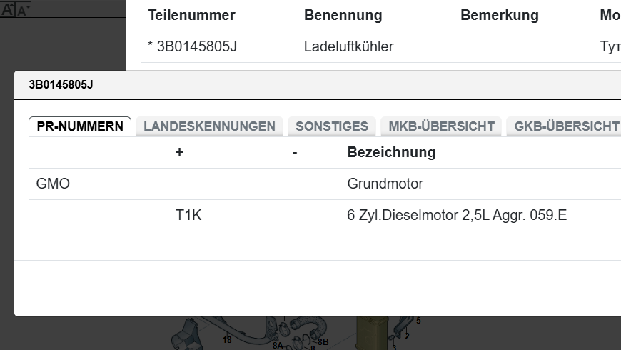 ŠKODA SUPERB VW PASSAT V6 TDI LADELUFT - TURBOKÜHLER LINKS 3B0145805J TEST CAR - Obrázek 7