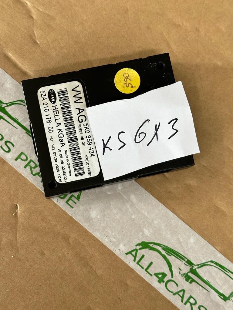 SKODA VW STEUERGERÄT ZUGANG KESSY STARTBERECHTIGUNG 5K0959434 FAST NEU DEM T CAR - Obrázek 7