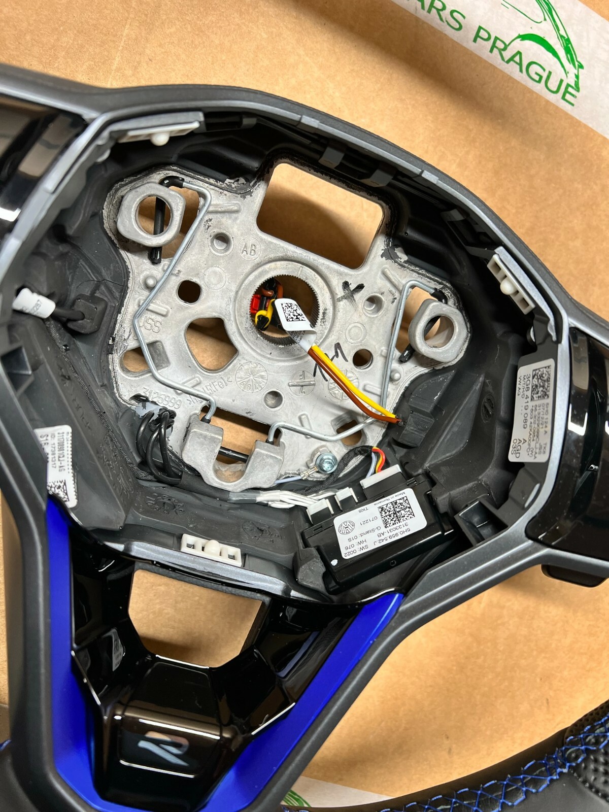 VW ARTEON GOLF TIGUAN TOUAREG MULTIFUNKTIONSLENKRAD BEHEIZBAR MIT R PADDELS - Obrázek 10