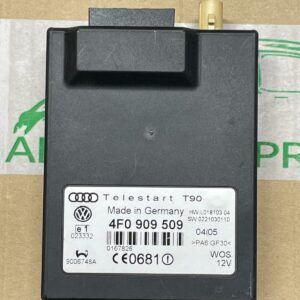 VW AUDI EMPFANGSGERÄT STEUERGERÄT FÜR STANDHEIZUNG 4F0909509 FAST NEU TEST CAR