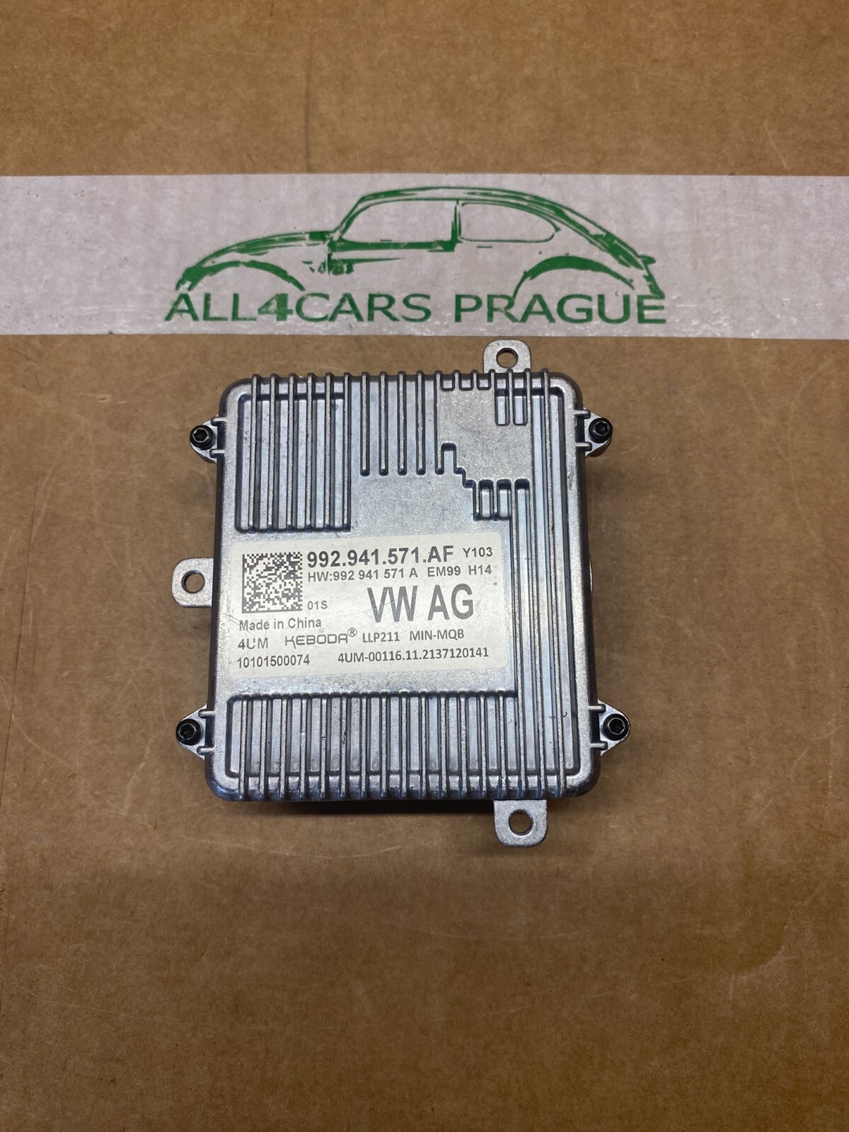 VW AUDI PORSCHE SKODA SCHEINWERFER STEUERGERÄT 992941571AF ORIGINAL NEU!!! - Obrázek 4