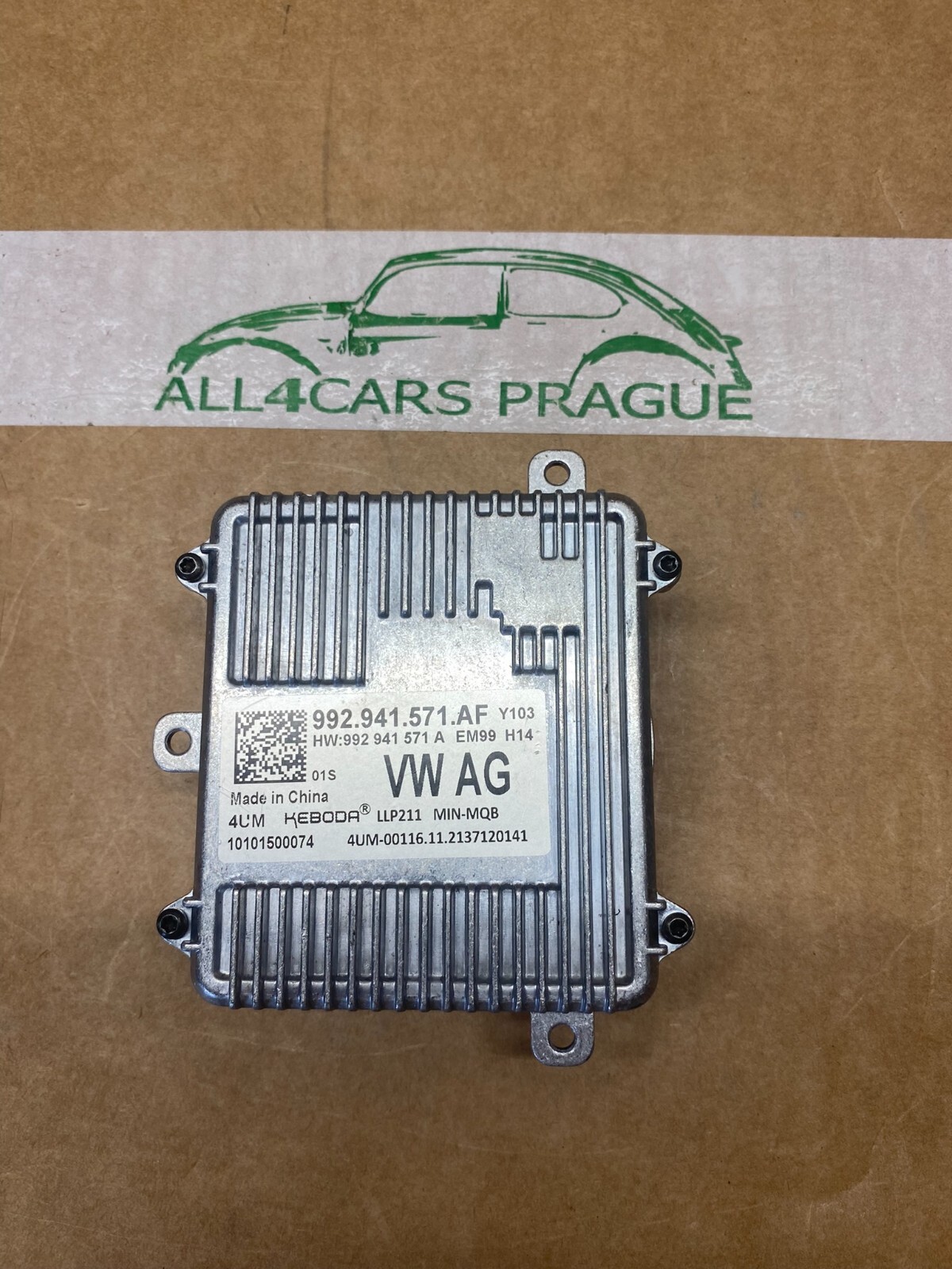 VW AUDI PORSCHE SKODA SCHEINWERFER STEUERGERÄT 992941571AF ORIGINAL NEU!!!