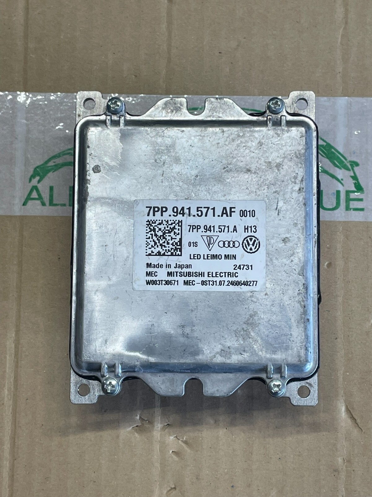 VW AUDI ŠKODA SCHEINWERFER STEUERGERÄT 7PP941571AF DEMONT V TEST CAR FAST NEU !