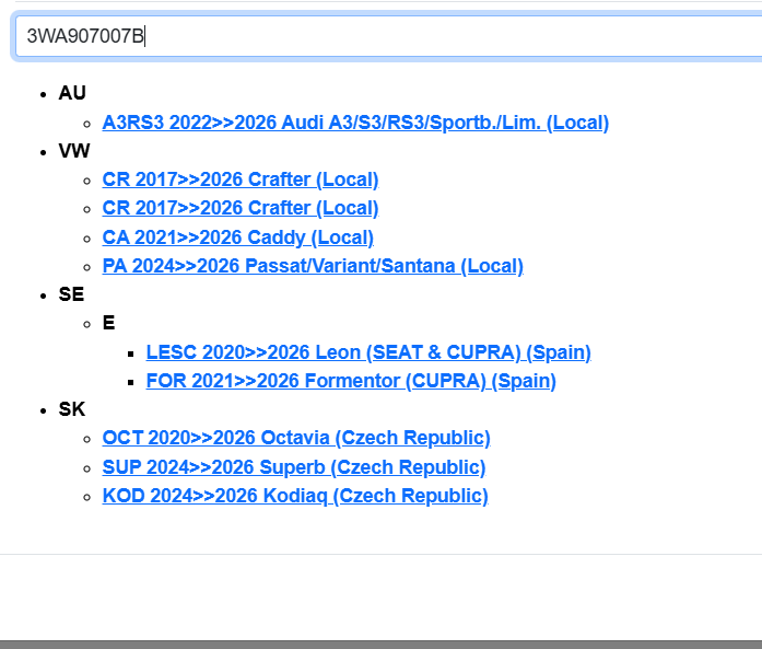 VW AUDI ŠKODA SEAT STEUERGERÄT FÜR KLIMAANLAGE 3WA907007B FAST NEU DEM TEST CAR - Obrázek 4