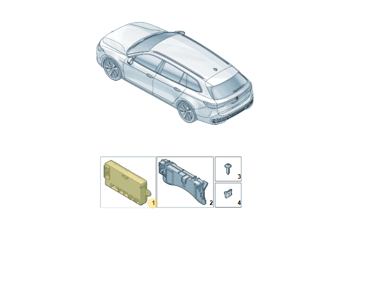 VW AUDI ŠKODA SEAT STEUERGERÄT FÜR KLIMAANLAGE 3WA907007B FAST NEU DEM TEST CAR - Obrázek 5