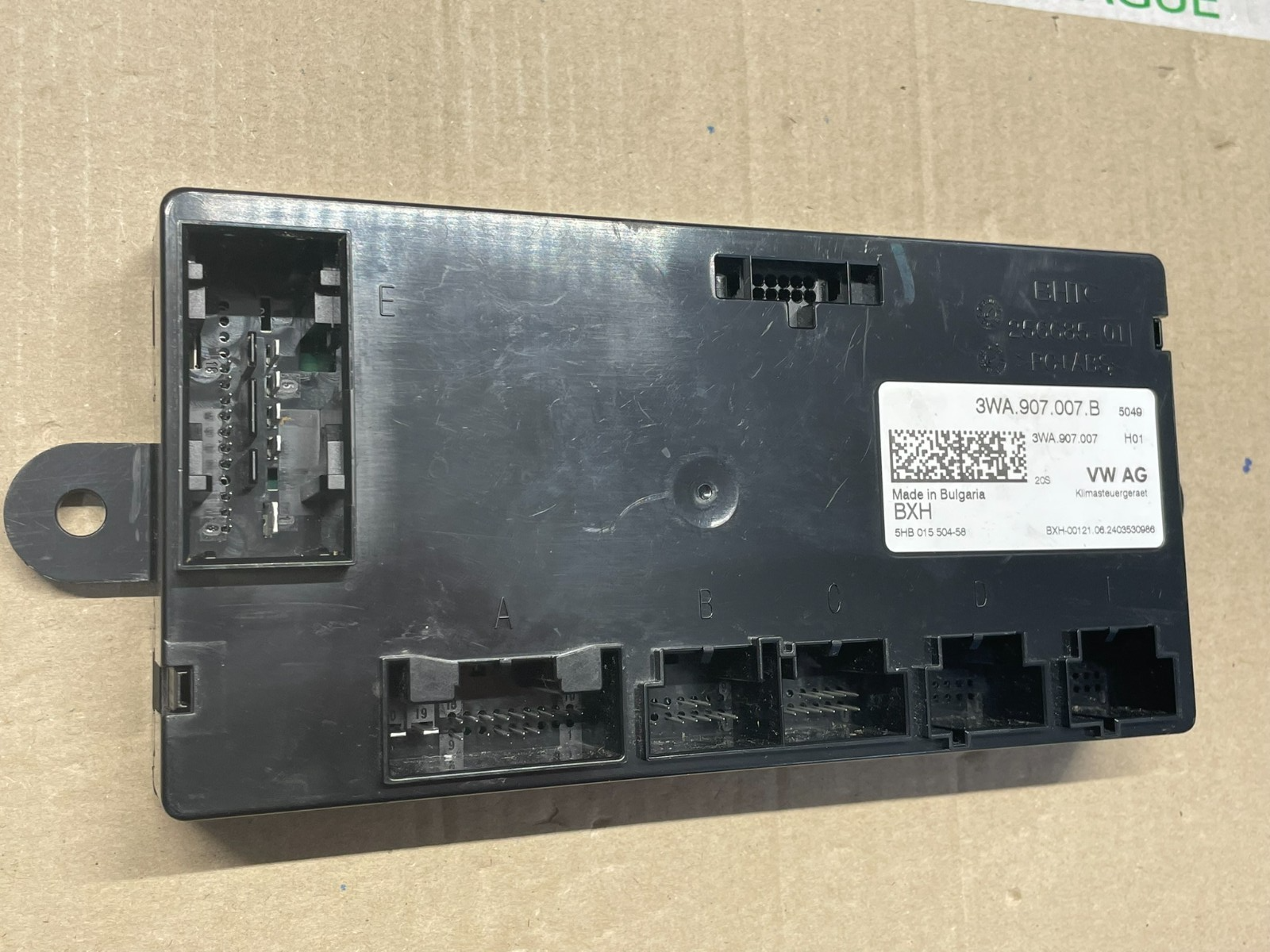 VW AUDI ŠKODA SEAT STEUERGERÄT FÜR KLIMAANLAGE 3WA907007B FAST NEU DEM TEST CAR - Obrázek 7