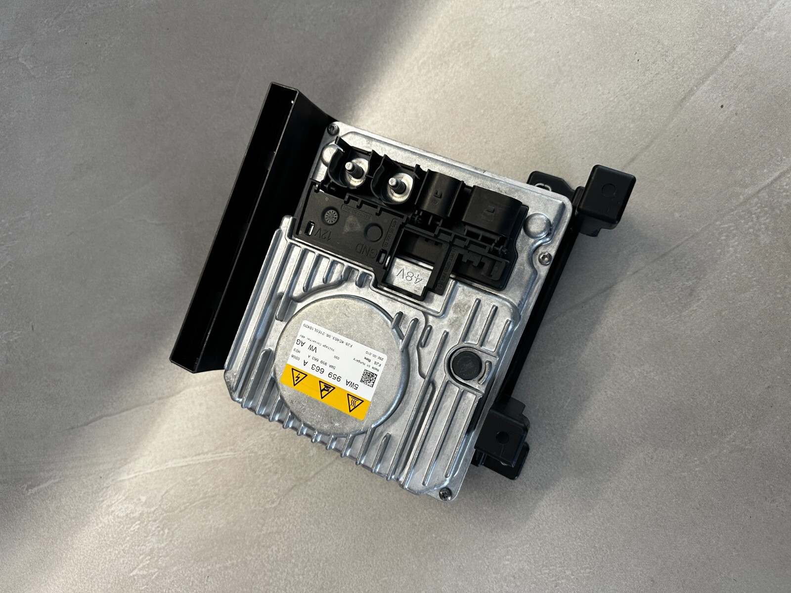 VW AUDI SKODA SPANNUNGSWANDLER STEUERGERÄT 12DC/48DC 5WA959663A Fast Neu DemTest - Obrázek 11