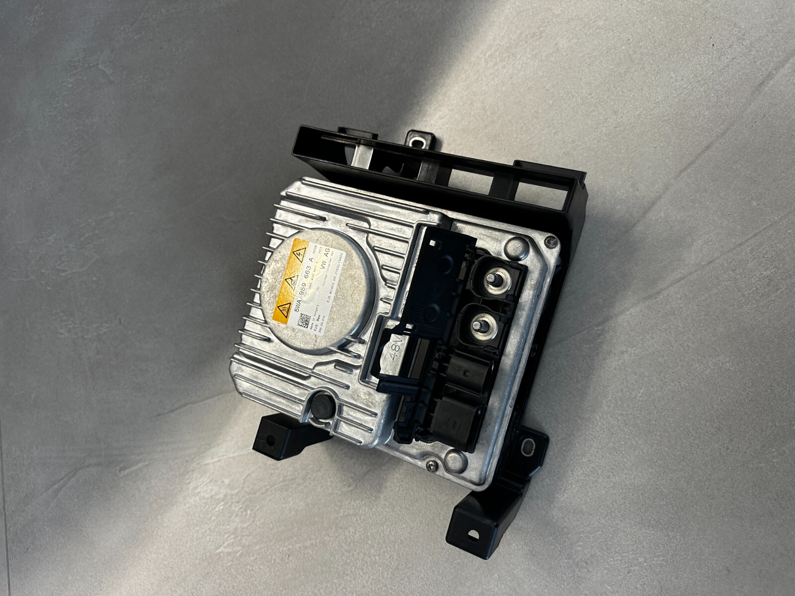 VW AUDI SKODA SPANNUNGSWANDLER STEUERGERÄT 12DC/48DC 5WA959663A Fast Neu DemTest - Obrázek 15