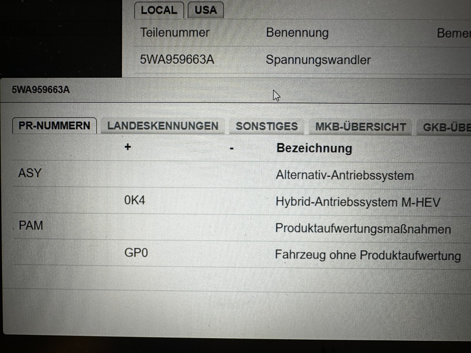VW AUDI SKODA SPANNUNGSWANDLER STEUERGERÄT 12DC/48DC 5WA959663A Fast Neu DemTest - Obrázek 8