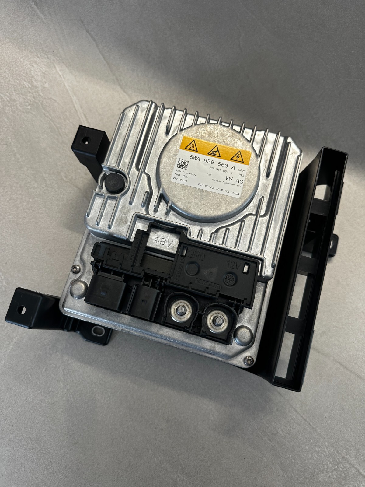 VW AUDI SKODA SPANNUNGSWANDLER STEUERGERÄT 12DC/48DC 5WA959663A Fast Neu DemTest - Obrázek 10