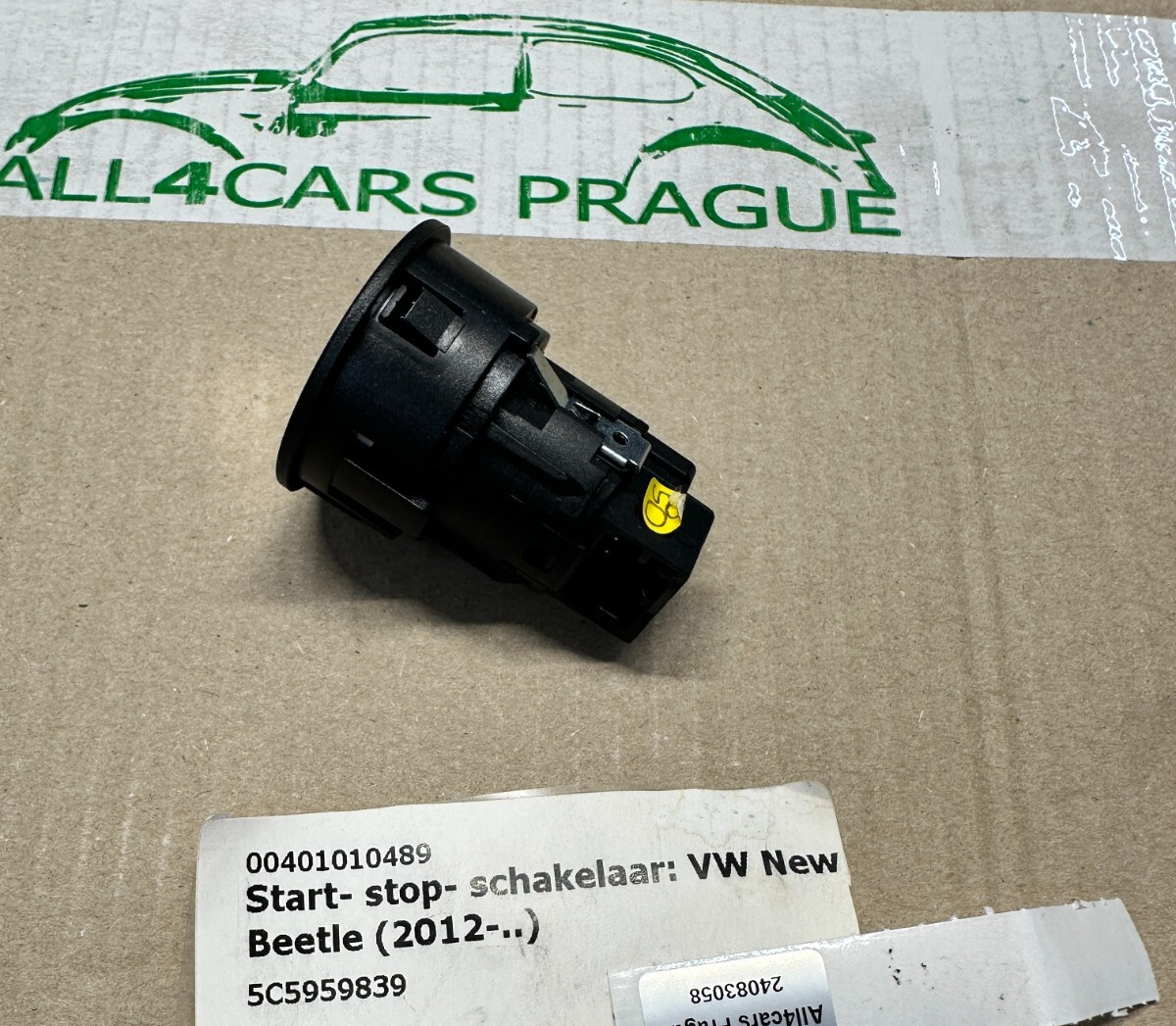 VW BEETLE CABRIO TASTER START STOP 5C5959839 FAST NEU TEIL DEM V TEST WAGEN - Obrázek 16