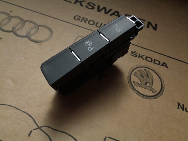VW GOLF 7 DRUCKTASTEN SCHALTER PDC PLA 5G1927238F Fast Neu d v Test Wagen ORIG. - Obrázek 11