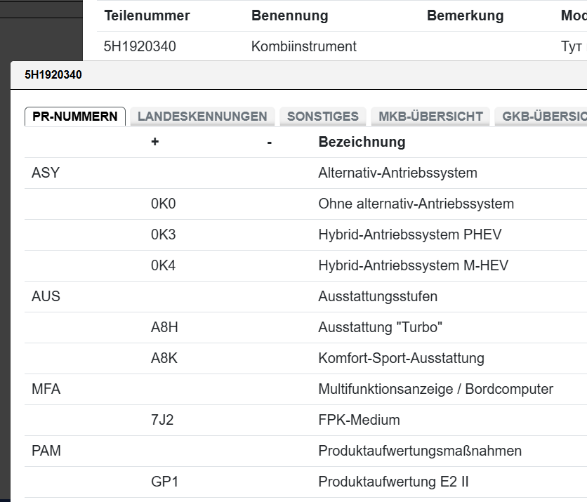 VW GOLF 8 KOMBIINSTRUMENT VIRTUAL COCKPIT 5H1920340 ORIGINAL NEU ! 0 KM ! - Obrázek 6