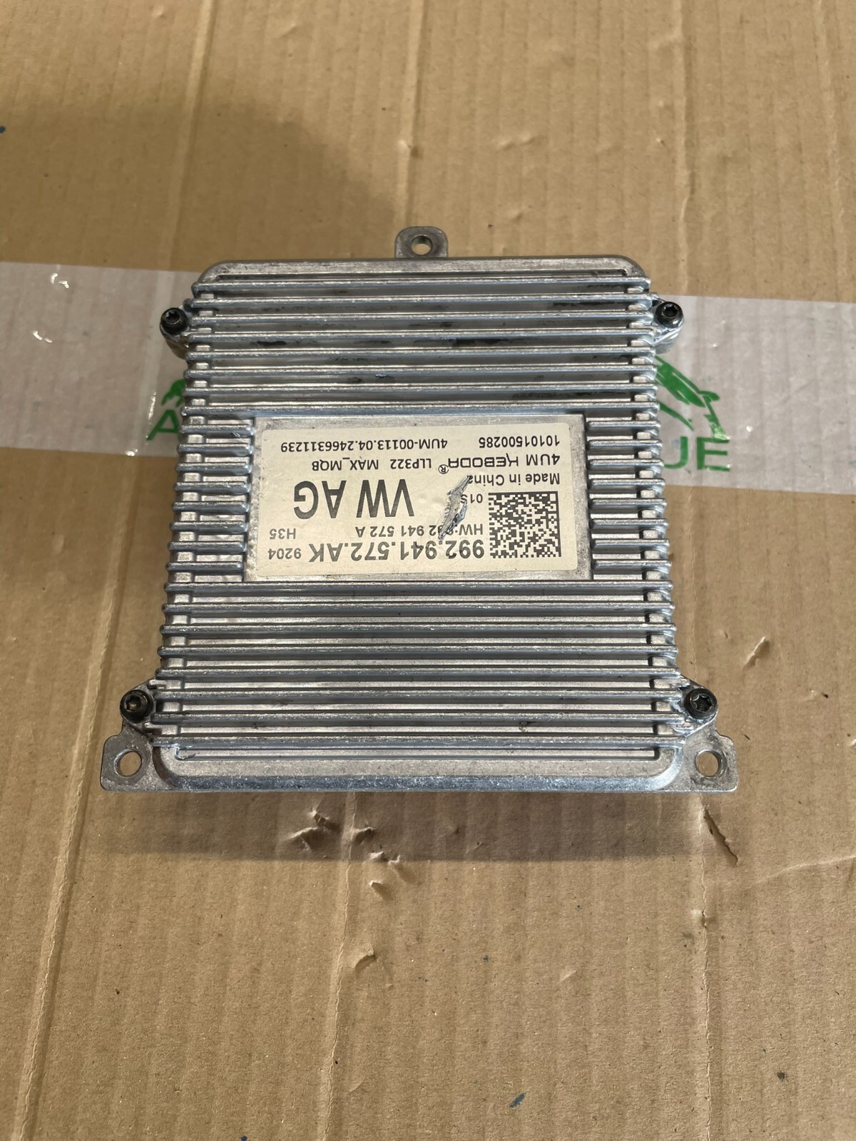 VW GOLF SEAT LEON FORMENTOR SCHEINWERFER STEUERGERÄT 992941572AK TEST CAR DEMONT - Obrázek 11