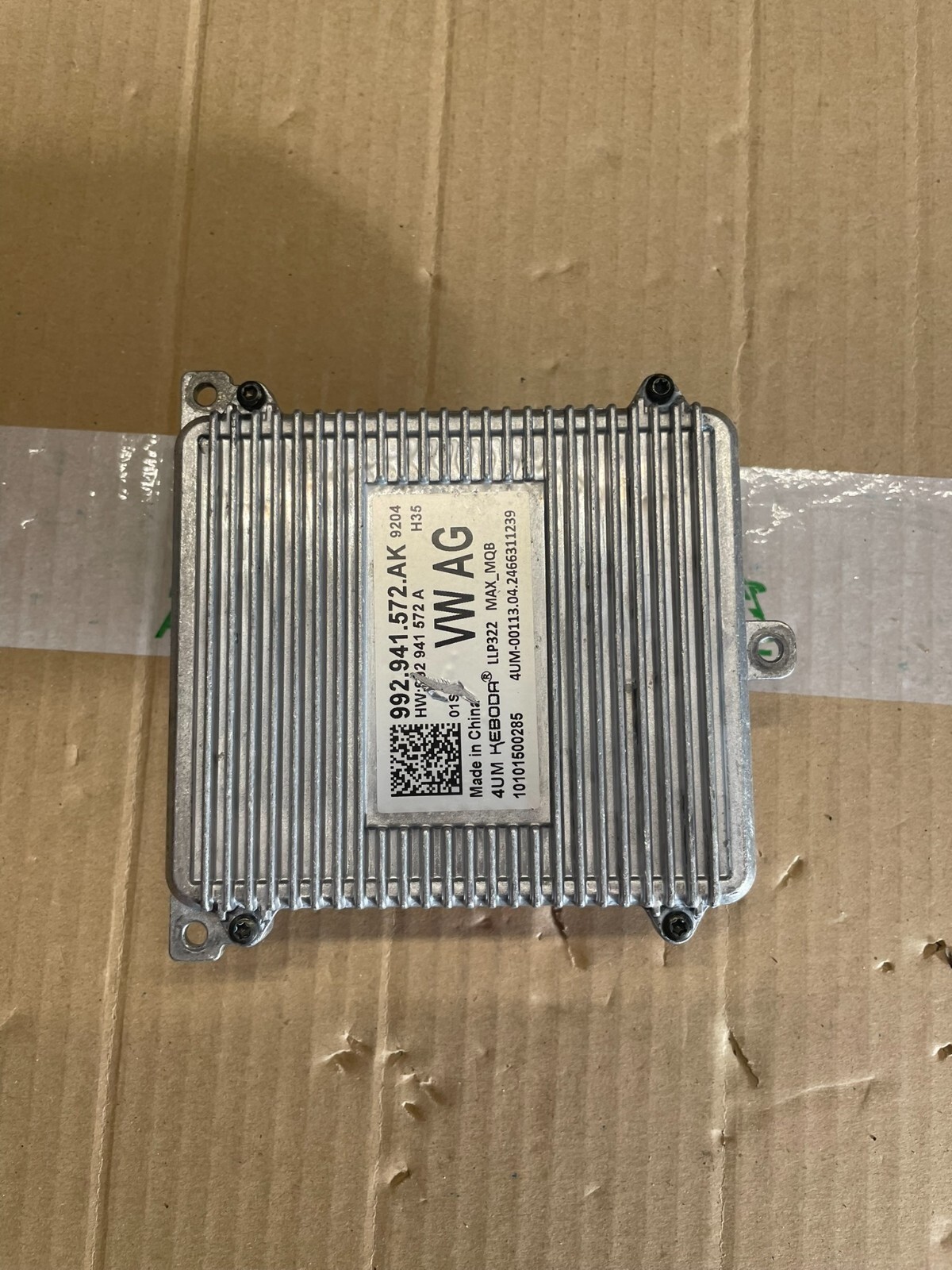 VW GOLF SEAT LEON FORMENTOR SCHEINWERFER STEUERGERÄT 992941572AK TEST CAR DEMONT - Obrázek 12