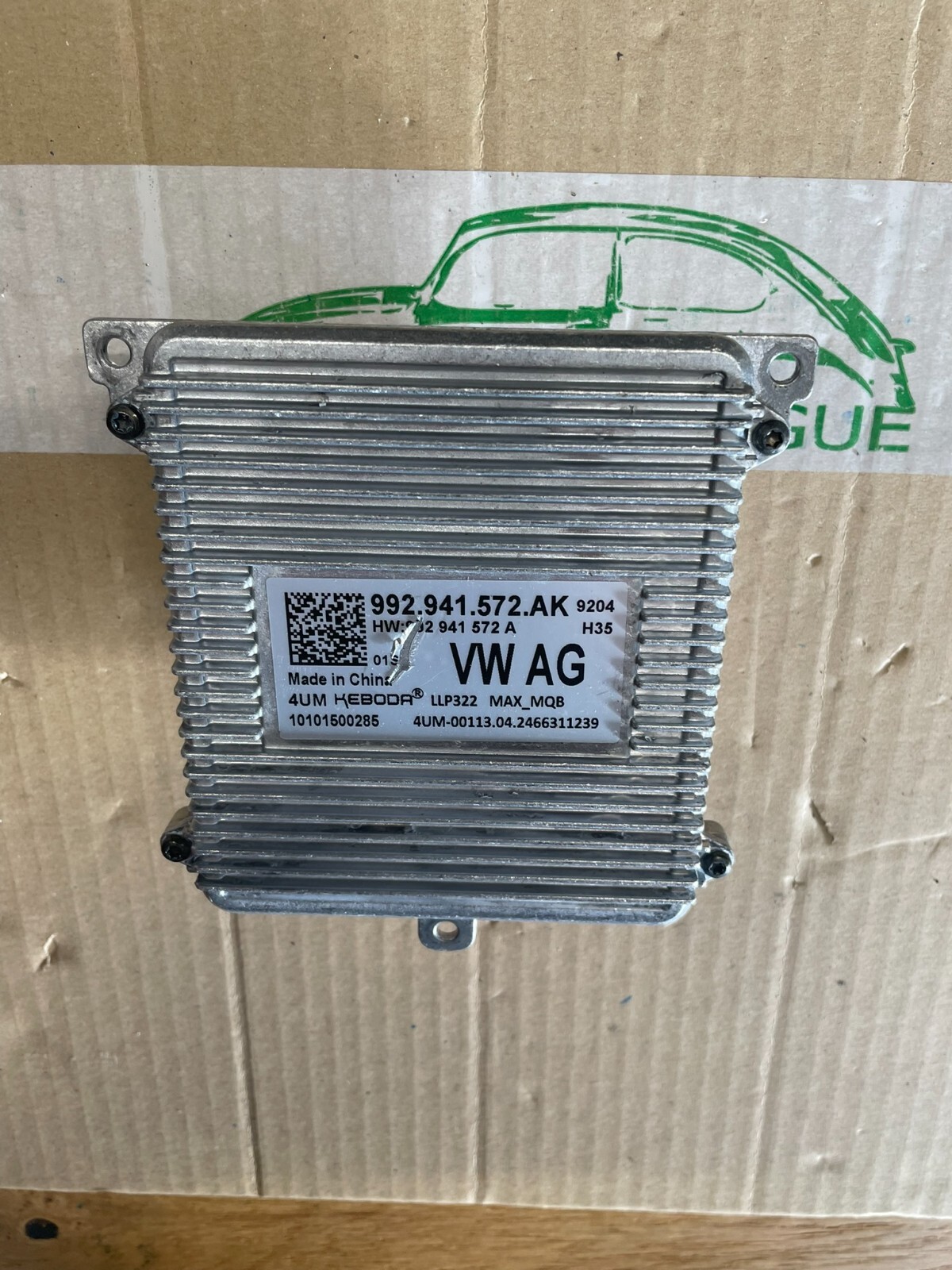 VW GOLF SEAT LEON FORMENTOR SCHEINWERFER STEUERGERÄT 992941572AK TEST CAR DEMONT - Obrázek 7