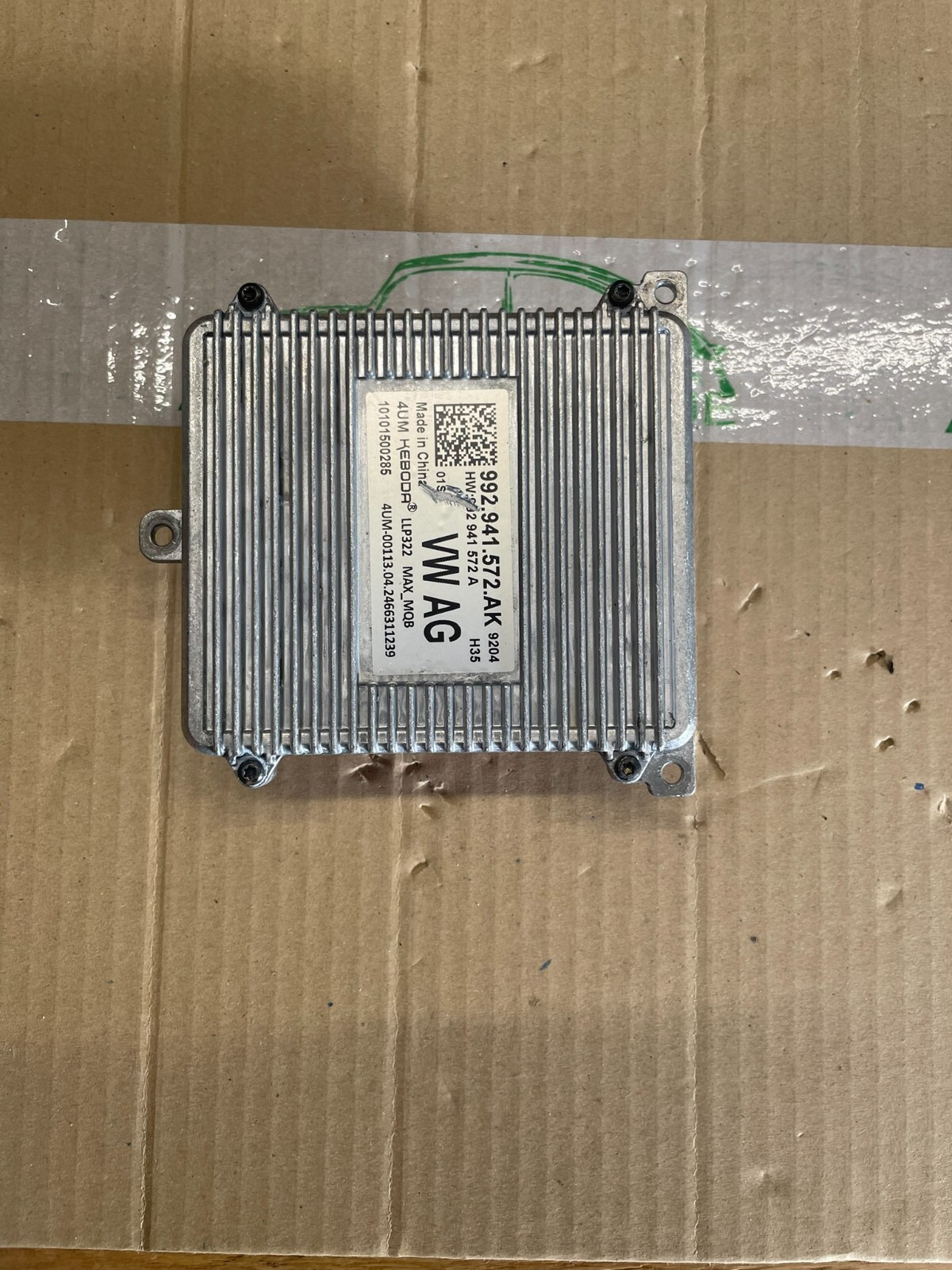 VW GOLF SEAT LEON FORMENTOR SCHEINWERFER STEUERGERÄT 992941572AK TEST CAR DEMONT - Obrázek 10