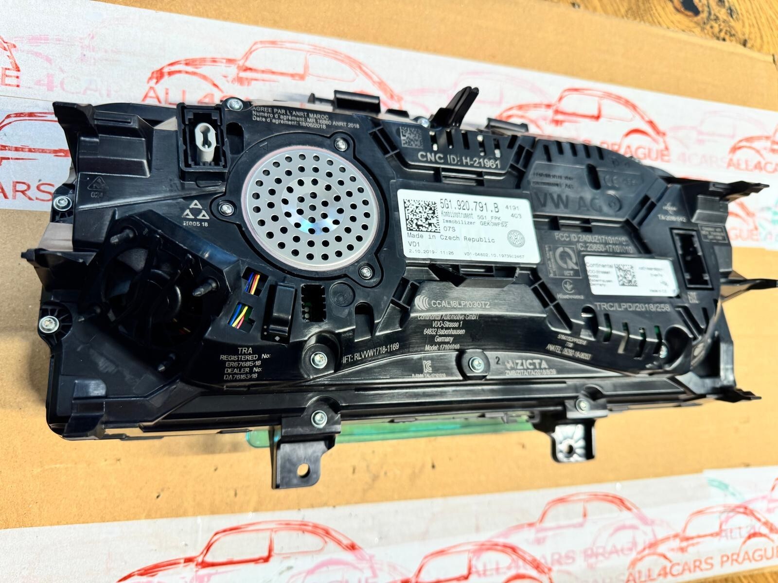 VW GOLF VII KOMBIINSTRUMENT TACHO VIRTUAL COCKPIT 5G1920791B ORIG.NEU!! 0-KM - Obrázek 11