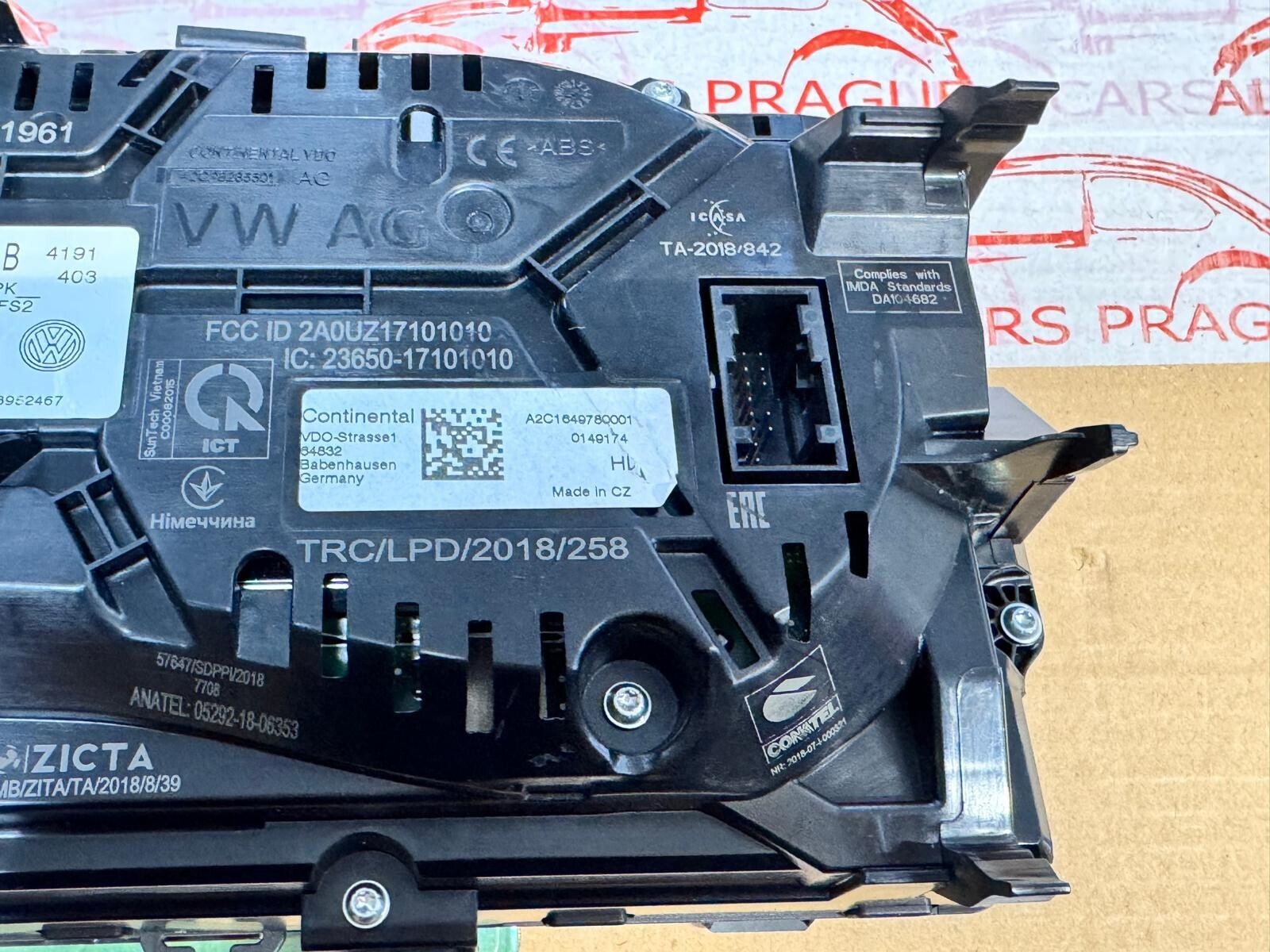 VW GOLF VII KOMBIINSTRUMENT TACHO VIRTUAL COCKPIT 5G1920791B ORIG.NEU!! 0-KM - Obrázek 12