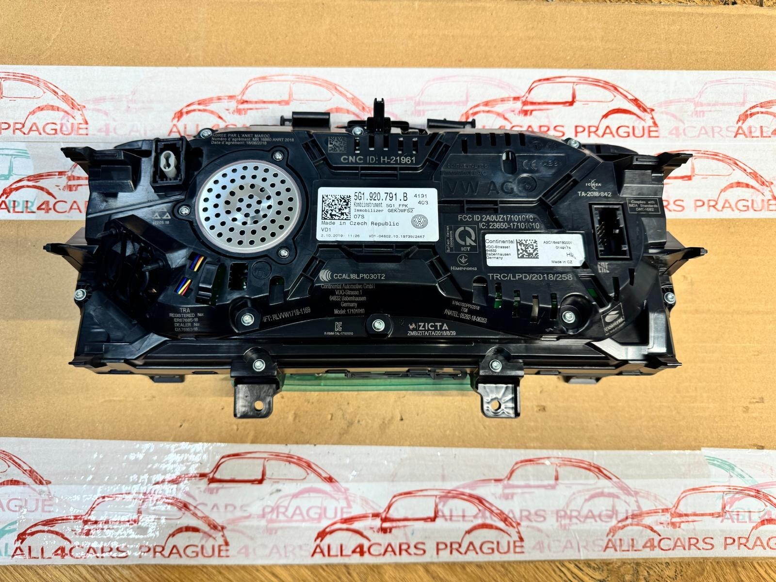 VW GOLF VII KOMBIINSTRUMENT TACHO VIRTUAL COCKPIT 5G1920791B ORIG.NEU!! 0-KM - Obrázek 9