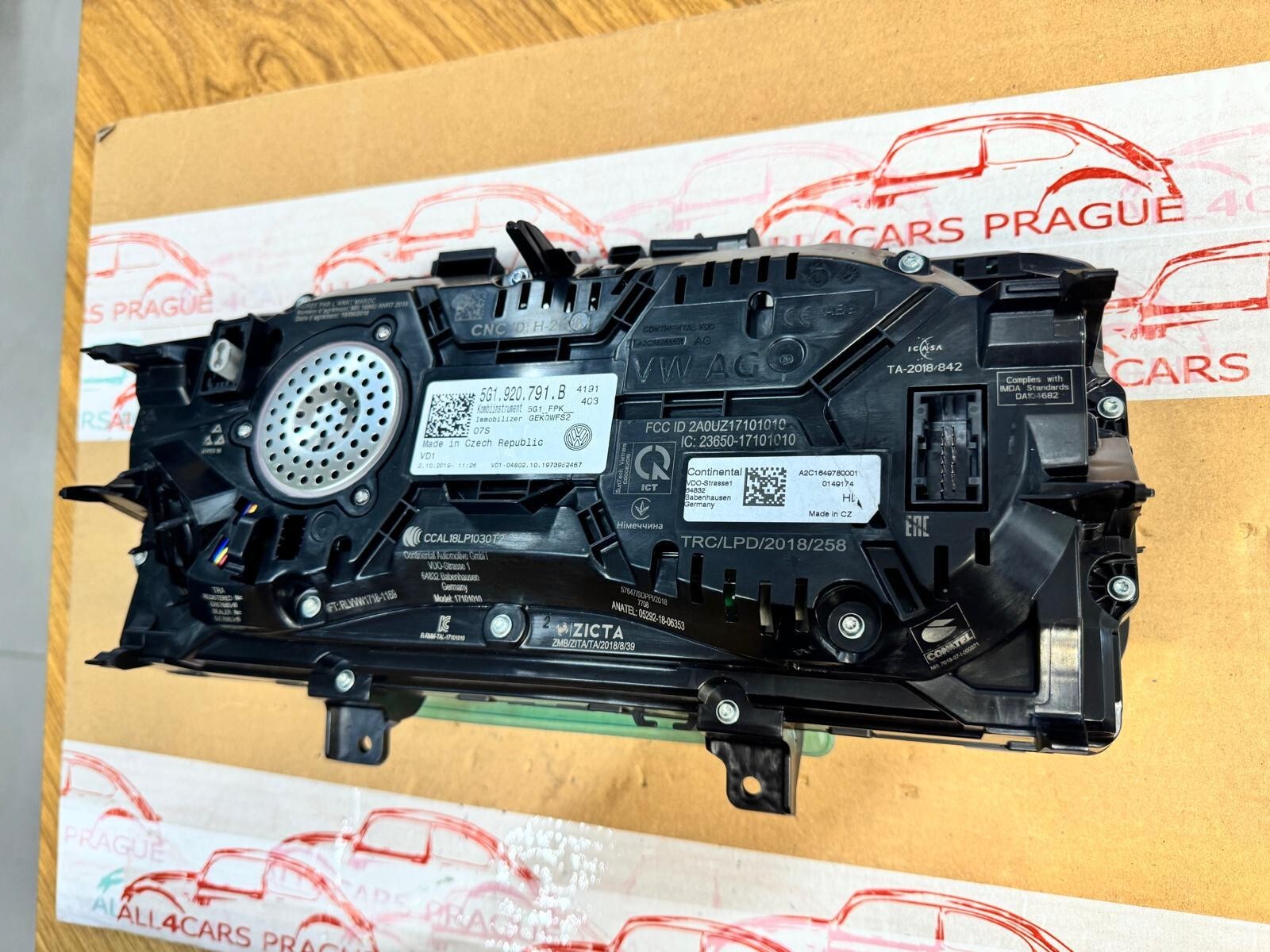 VW GOLF VII KOMBIINSTRUMENT TACHO VIRTUAL COCKPIT 5G1920791B ORIG.NEU!! 0-KM - Obrázek 10