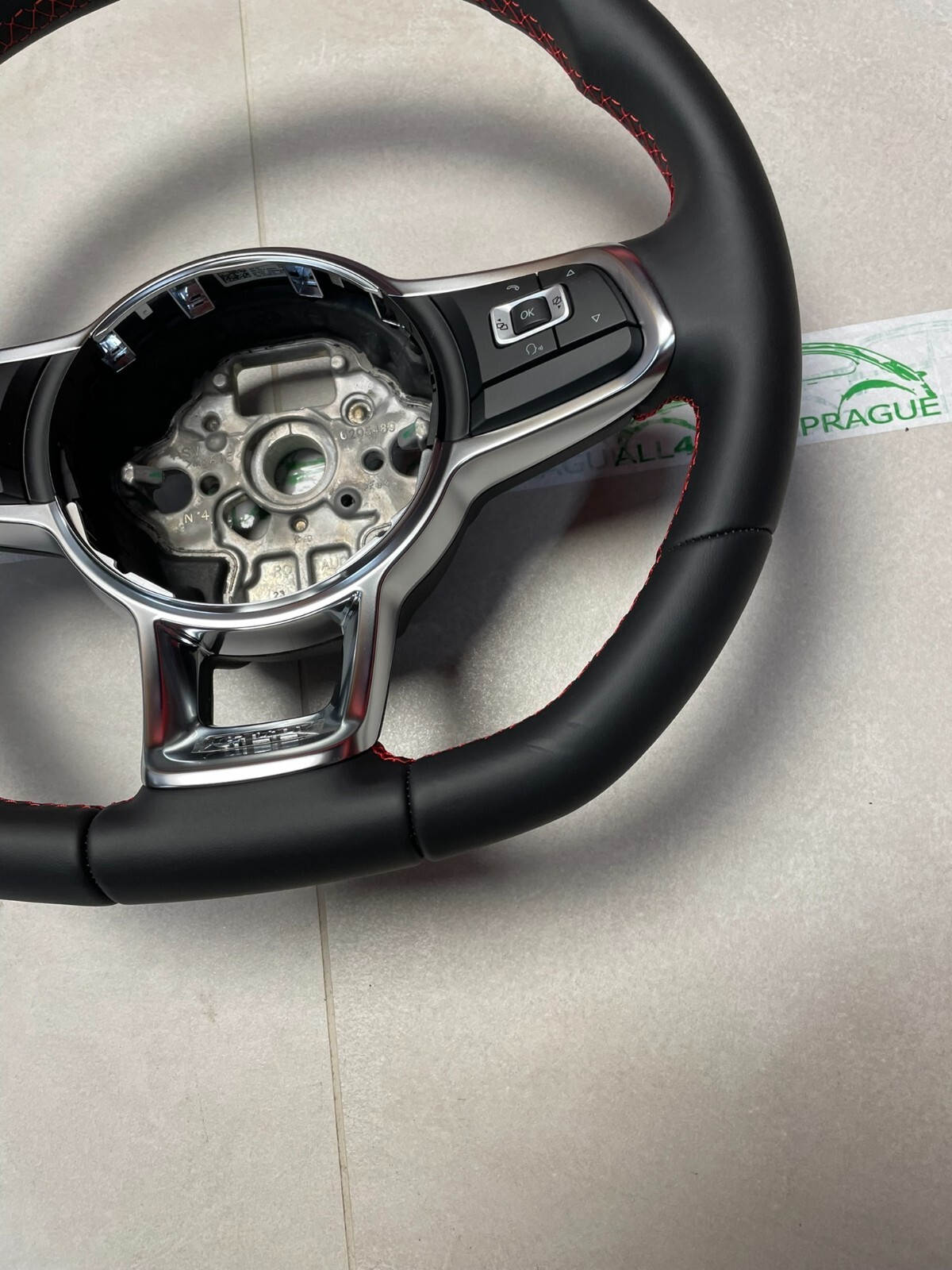 VW GTI LENKRAD VW UP GTI SPORT MULTIFUNKTIONAL LEDER LENKRAD 6C0419091CB Fast Ne - Obrázek 11