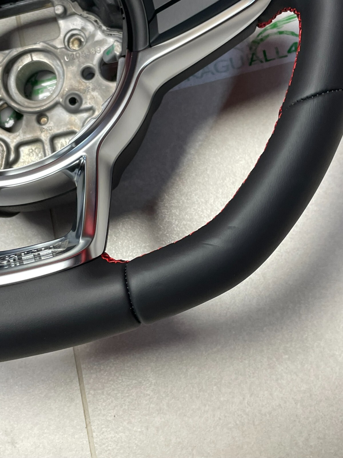 VW GTI LENKRAD VW UP GTI SPORT MULTIFUNKTIONAL LEDER LENKRAD 6C0419091CB Fast Ne - Obrázek 12