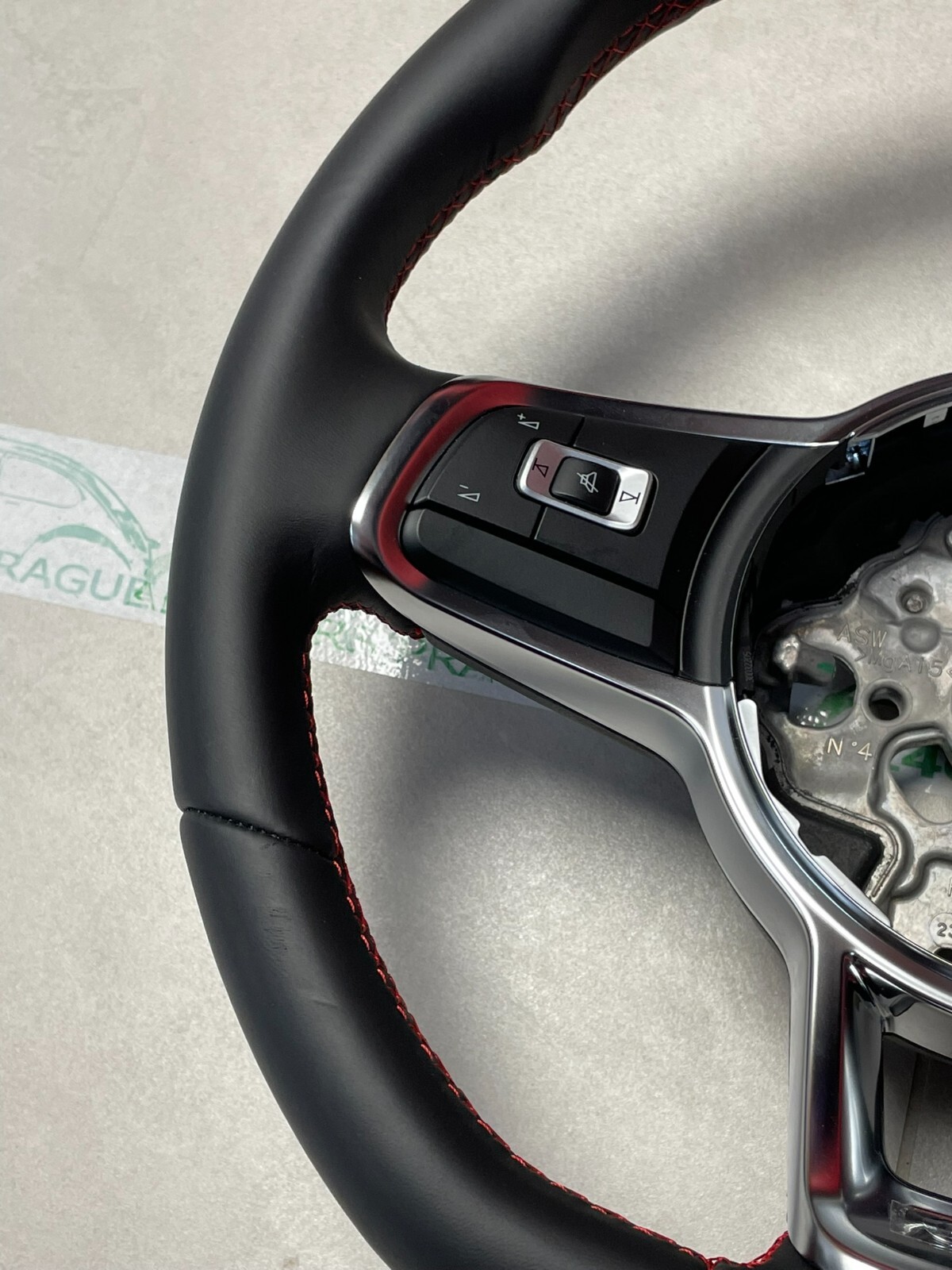 VW GTI LENKRAD VW UP GTI SPORT MULTIFUNKTIONAL LEDER LENKRAD 6C0419091CB Fast Ne - Obrázek 13