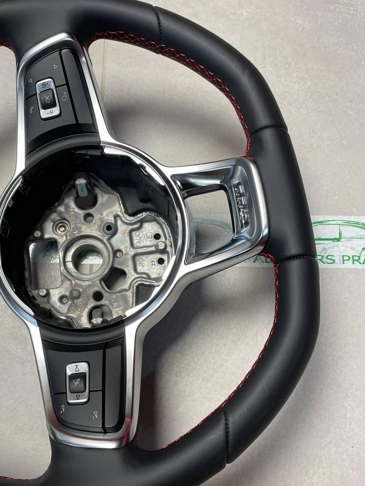 VW GTI LENKRAD VW UP GTI SPORT MULTIFUNKTIONAL LEDER LENKRAD 6C0419091CB Fast Ne - Obrázek 16