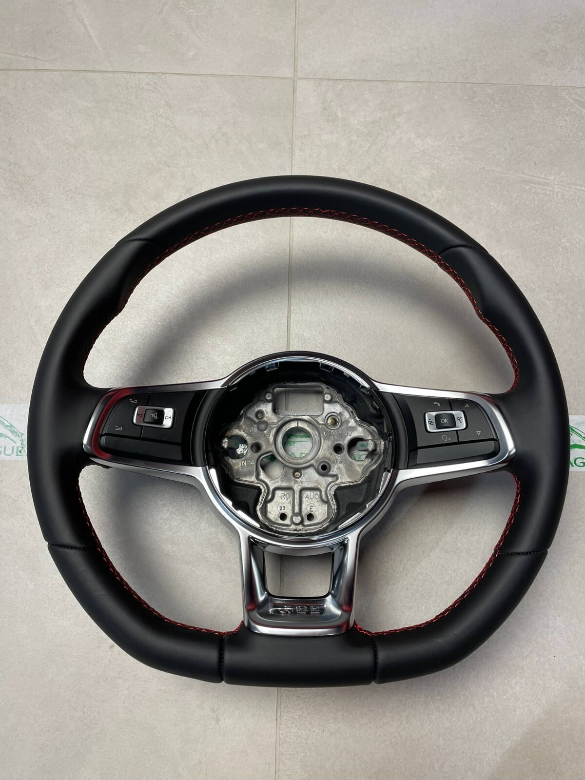 VW GTI LENKRAD VW UP GTI SPORT MULTIFUNKTIONAL LEDER LENKRAD 6C0419091CB Fast Ne