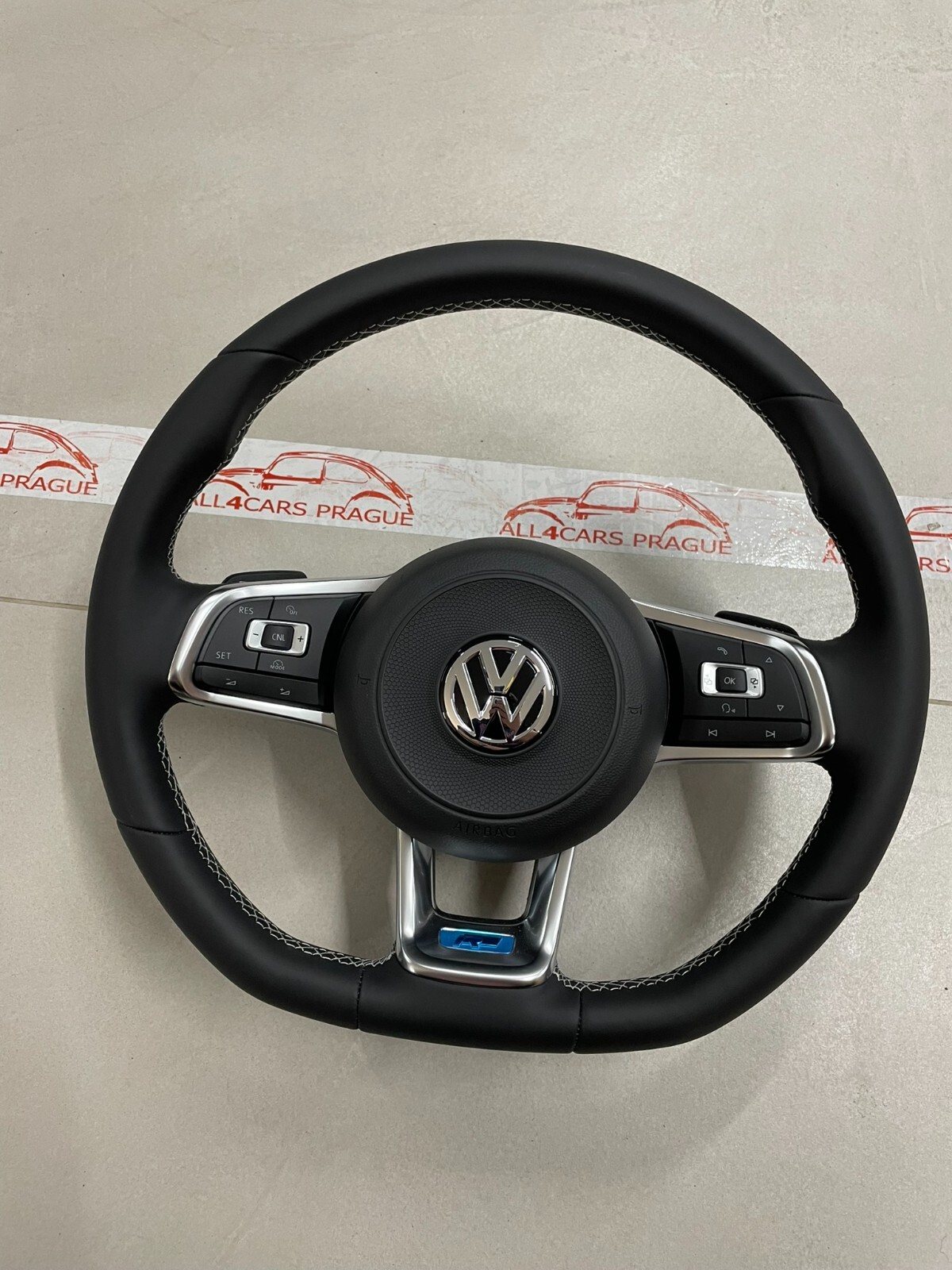 VW LENKRAD R SPORT LEDER KOMPLET GOLF 7/ARTEON/PASSAT/TIGUAN 5G0419091JF ORG.NEU - Obrázek 9