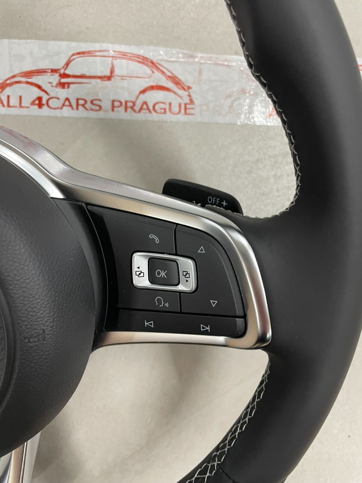 VW LENKRAD R SPORT LEDER KOMPLET GOLF 7/ARTEON/PASSAT/TIGUAN 5G0419091JF ORG.NEU - Obrázek 10