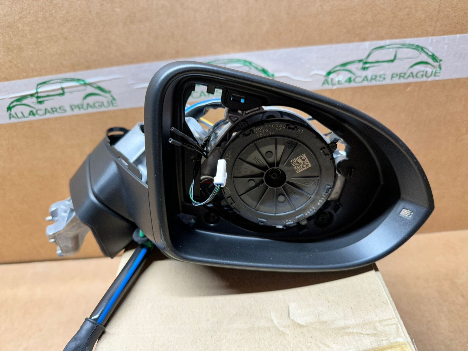 VW PASSAT B8 3G AUßEN SPIEGEL FÜR KAMERAAUSRÜSTUNG R. RHD 3G2857508BS ORIG. NEU - Obrázek 8