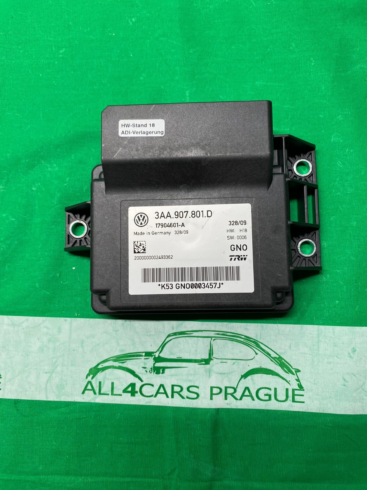 VW PASSAT CC, SHARAN, TIGUAN STEUERGERÄT ELEKTR. HANDBREMSE 3AA907801D ORIG.NEU! - Obrázek 4
