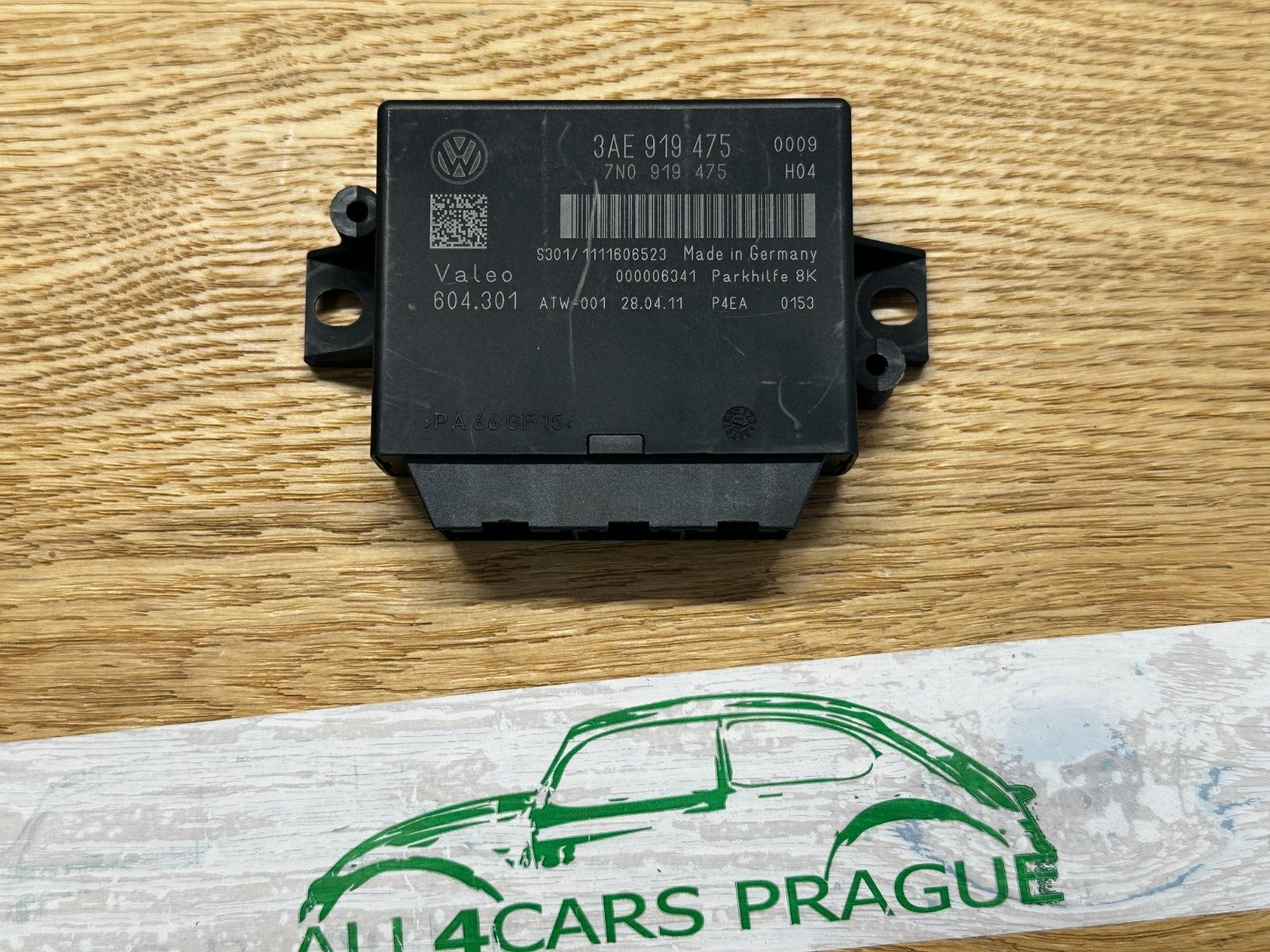 VW PASSAT CC STEUERGERÄT FÜR EINPARKHILFE 3AE919475 ORIG.VW TEIL - Obrázek 10