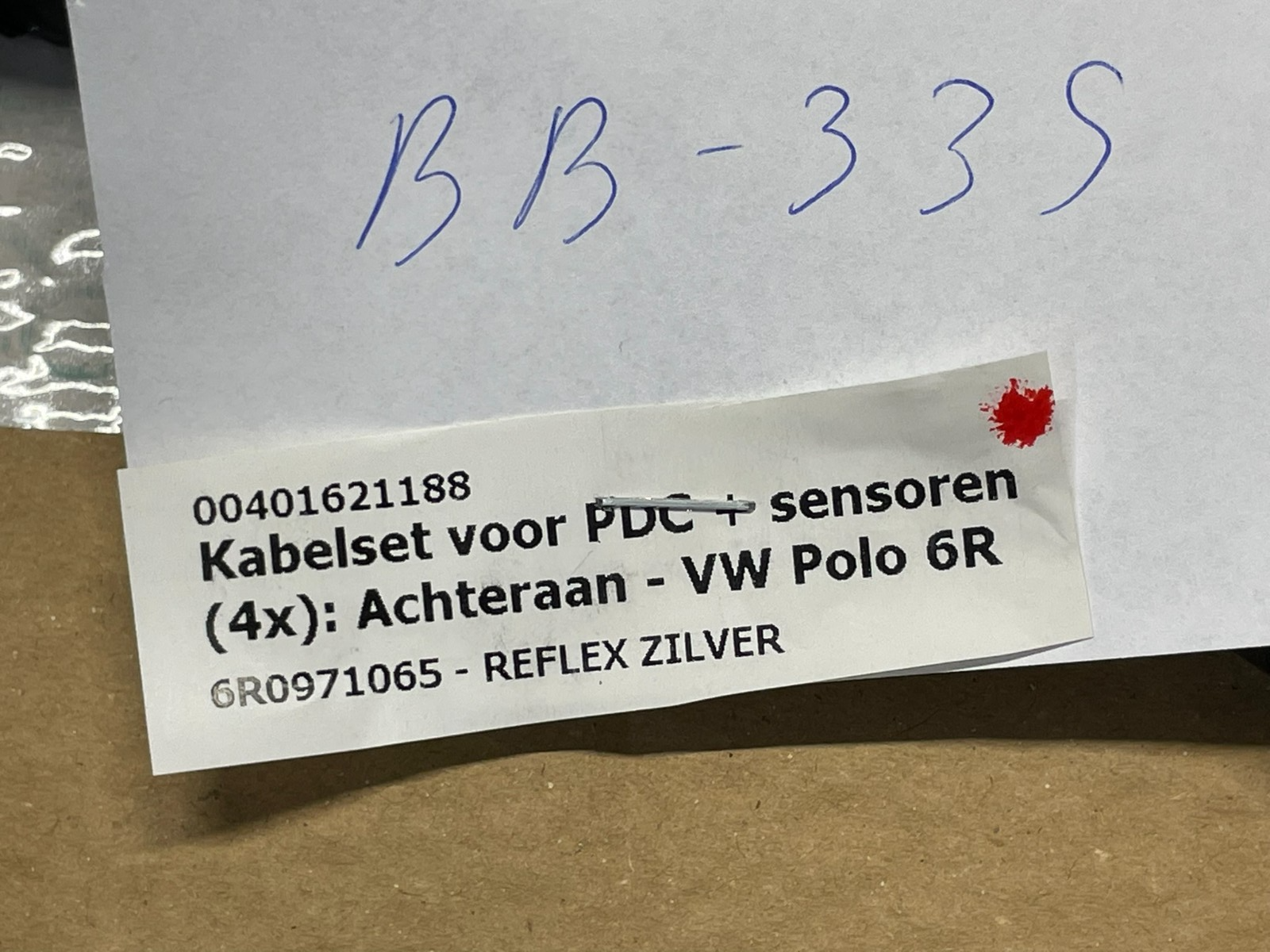 VW POLO LEITUNGSSATZ FÜR STOSSFÄNGER HINTEN 6R0971065 + PDC SENZOREN 3C0919275S - Obrázek 13