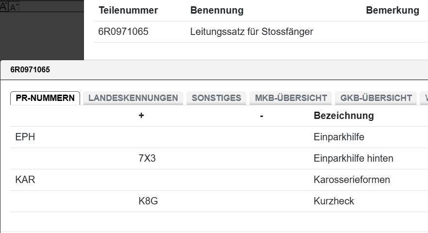 VW POLO LEITUNGSSATZ FÜR STOSSFÄNGER HINTEN 6R0971065 + PDC SENZOREN 3C0919275S - Obrázek 5