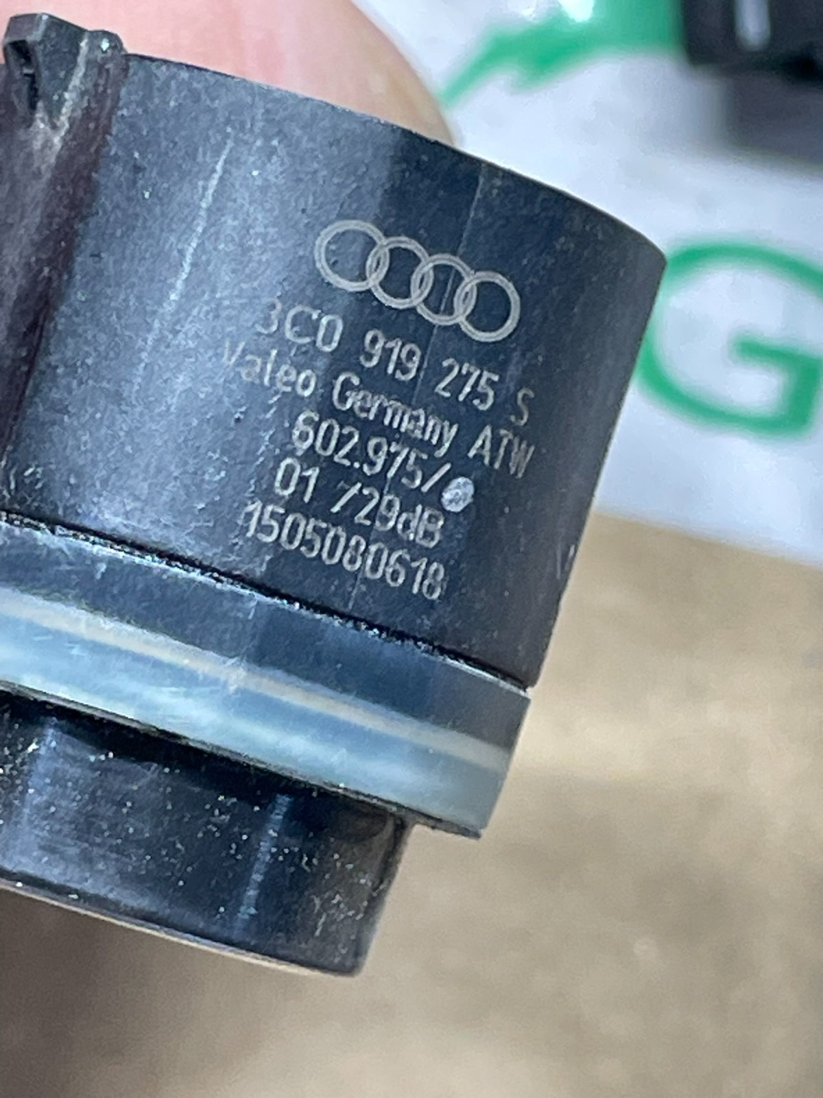 VW POLO LEITUNGSSATZ FÜR STOSSFÄNGER HINTEN 6R0971065 + PDC SENZOREN 3C0919275S - Obrázek 7