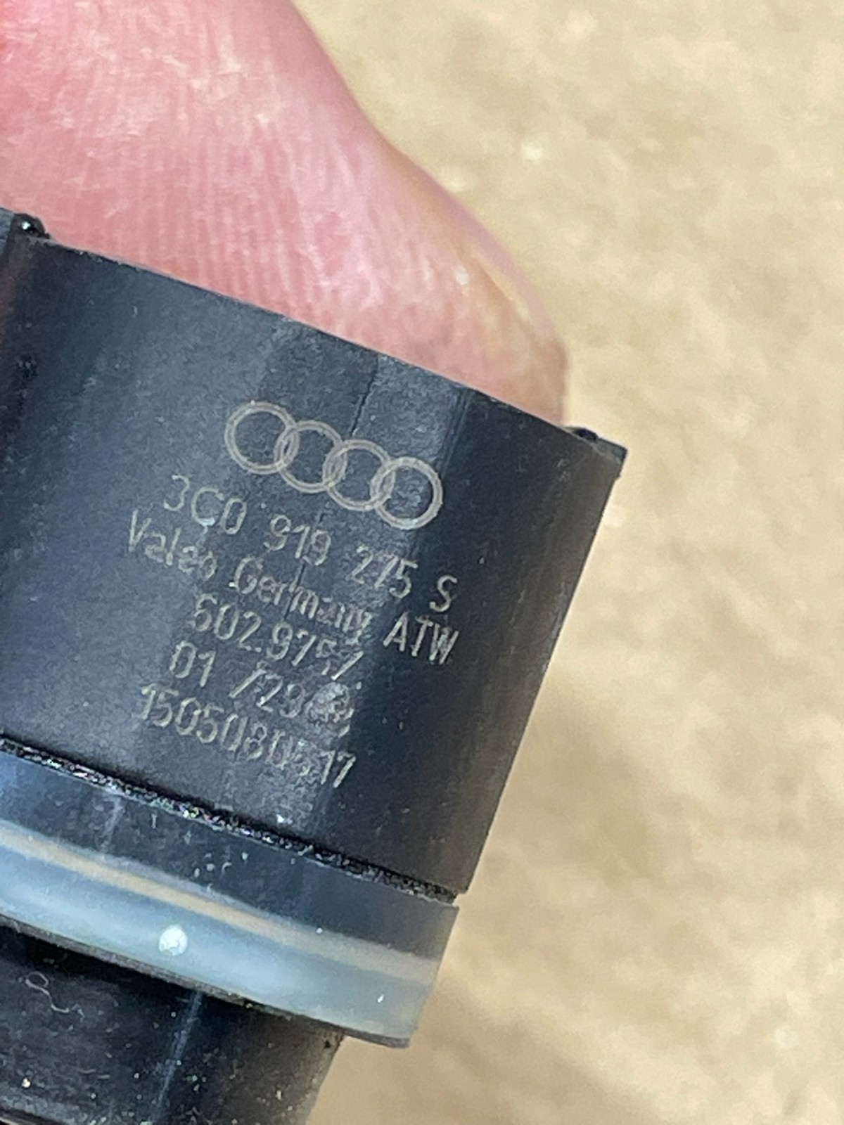 VW POLO LEITUNGSSATZ FÜR STOSSFÄNGER HINTEN 6R0971065 + PDC SENZOREN 3C0919275S - Obrázek 8